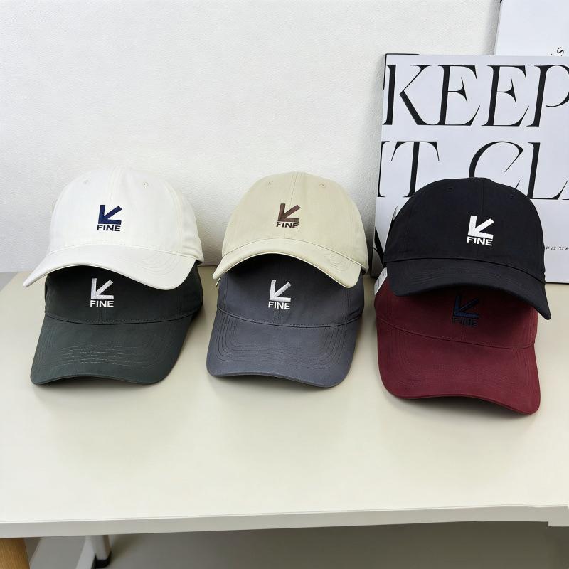 Hat Women'S Spring And Summer Letter Embroidery Cap Outdoor Versatile Shade Face Small Baseball Cap