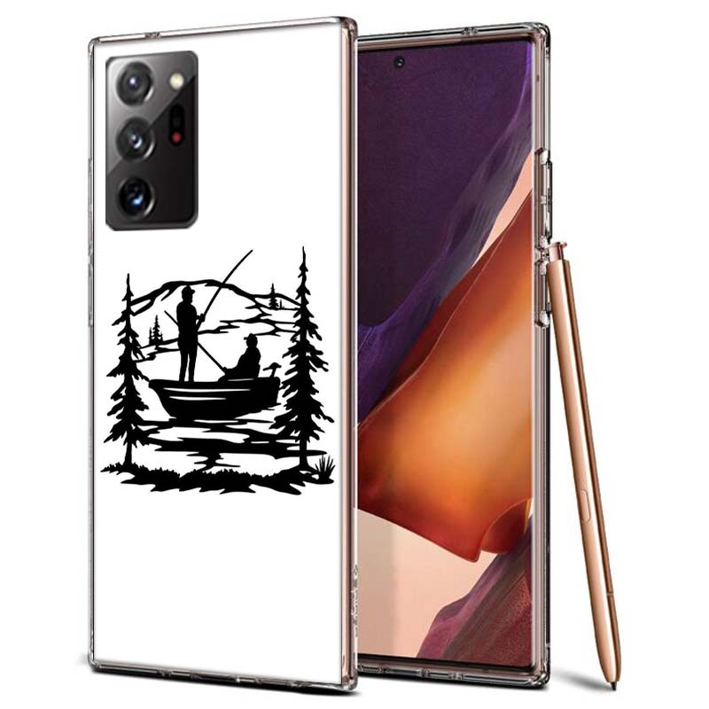 Fishing on a Fisherman's Boat Phone Case for Samsung A55 A35 A25 A15 A07 A05S A16 A17 A26 A36 A37 A56 A57 Galaxy Note 20 10 A50S