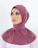 Ready To Wear Full Cover Inner Instant Hijab Premium Quality Jersey Scarf With Tie Back Buttons Muslim Women Turban Caps
