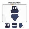 1/12 Miniature Clothing Ensemble with Sports Top and Shorts for Female Dolls