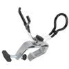 Aluminum Alloy 360 Degree Adjustable Boat Rods Holder Fishing Pole Foot Clamp Racks