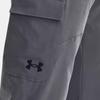Under Armour Logo Print Drawstring Mid-Rise Tapered Knit Sports Pants Men Pants Dark-Gray 1380358-012