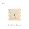 Square Irregular Wall Clock Plastic Cartoon Ornaments Hanging Picture Restaurant Decoration Wall Clock Home Decoration Modern