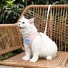 Adjustable Flower Dog Harness Leash Set for Small Dogs Cats Pug Chihuahua Soft Comfort Pet Accessories