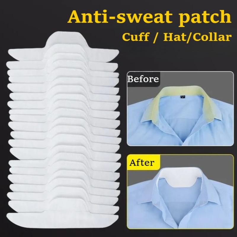 10-100pcs 2026 New Collar and Brim Disposable Anti Sweat Stickers Shirt and Down Jacket Collar Anti Dirt Stickers
