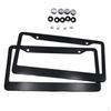 2X Stainless Steel License Plate