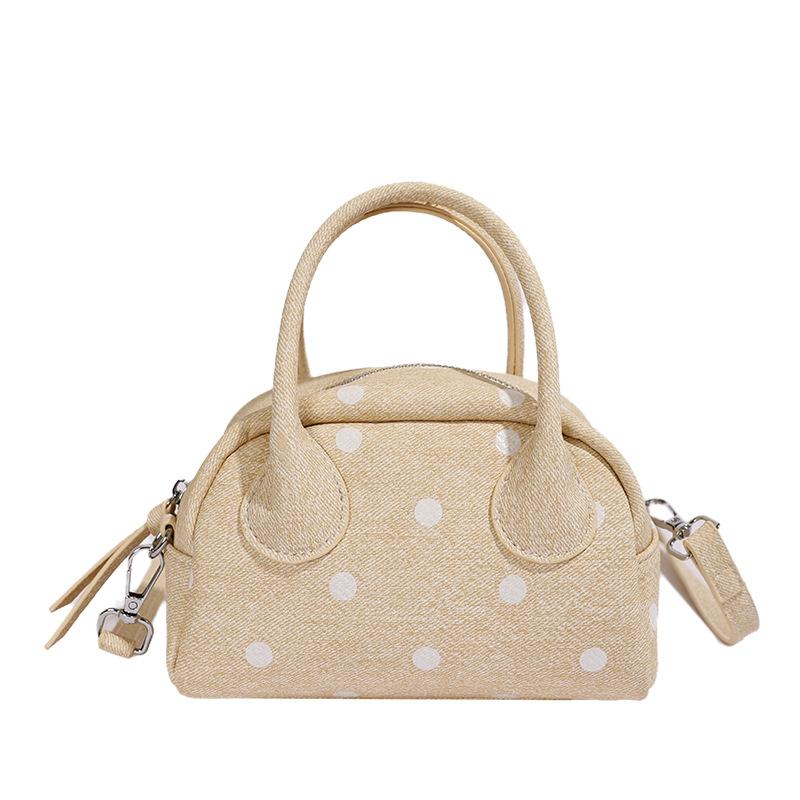 Small-scale Design Denim Casual Crossbody Tote Bag for Women Bag