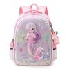 Adorable Cartoon Kids Backpack Large Capacity Nylon For Boys And Girls School Use