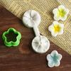 KALAIEN Cherry Blossom Silicone Fondant Cake Mold Flower Cake Design Moulds Chocolate Icing Candy Decorating Mould
