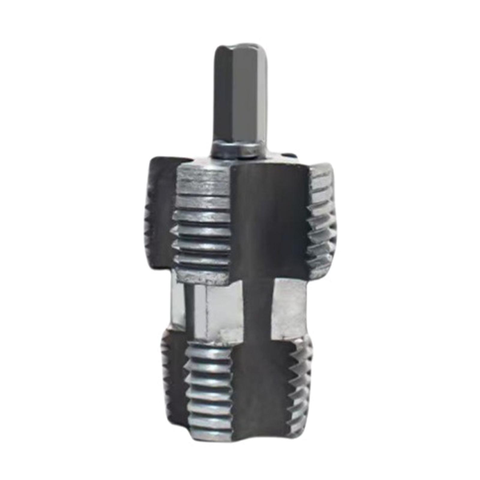 

Внутреннее отверстие для сверления водопроводной трубы Двойные головки Труборез для ППР Нарезатель внутренней резьбы водопроводной трубы Электродрели Ручные инструменты 4