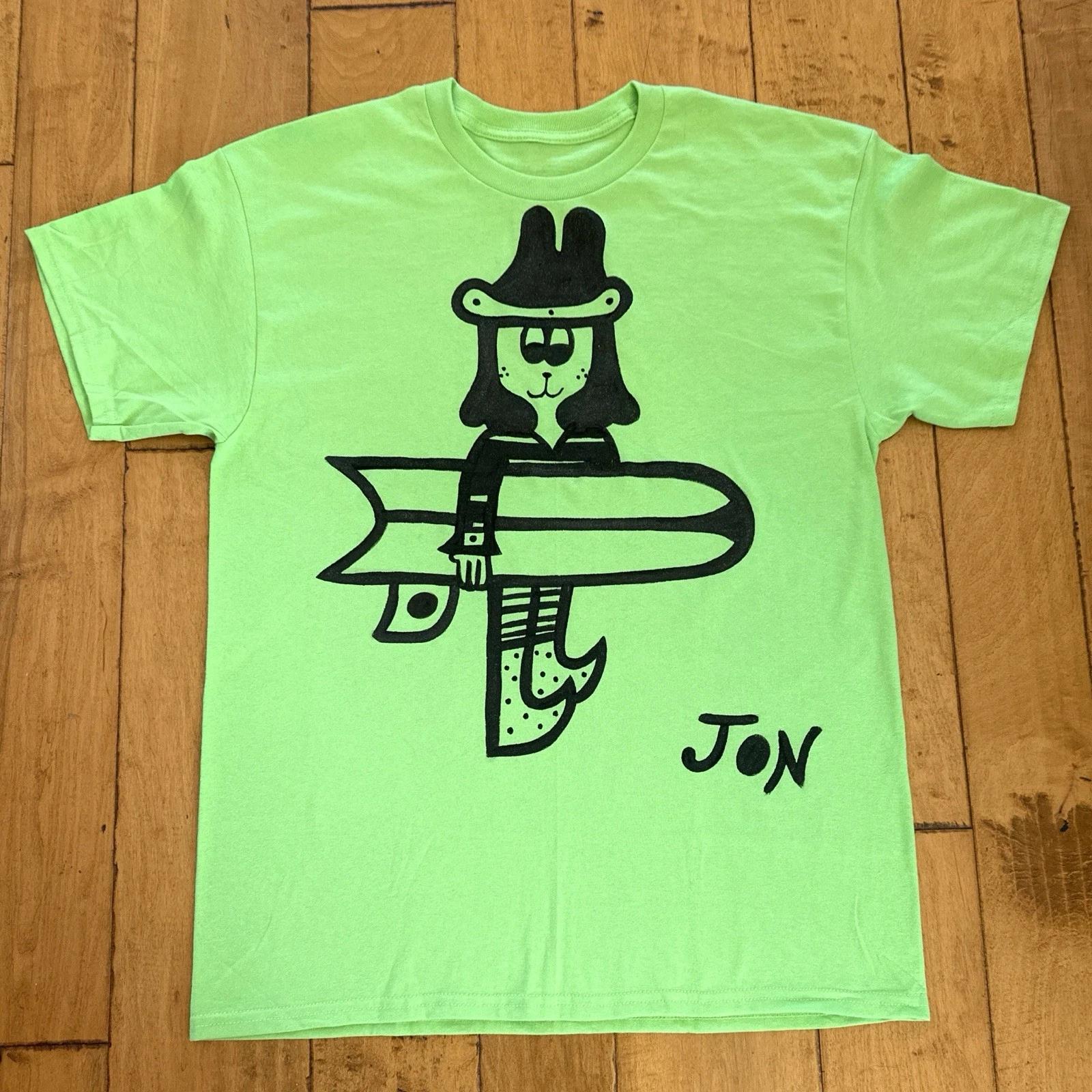 Rare Japan Surf Skater Brand T-Shirt Streetwear Surf Punk Beach Goth Size L 2XL