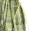 Beauty Products Lily Brown Check Pattern Long Length Flare Skirt Women Used