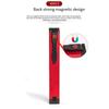 USB Rechargeable LED Flashlight with Magnet and Hook Life Waterproof With Red light Power Bank Repairing Work Emergency Lantern