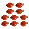 10Pcs Women Hair Clips Anti-slip Teeth Ladybug Decor Hairpins Bangs Buns Braids Multi-Purpose Styling Hair Pins