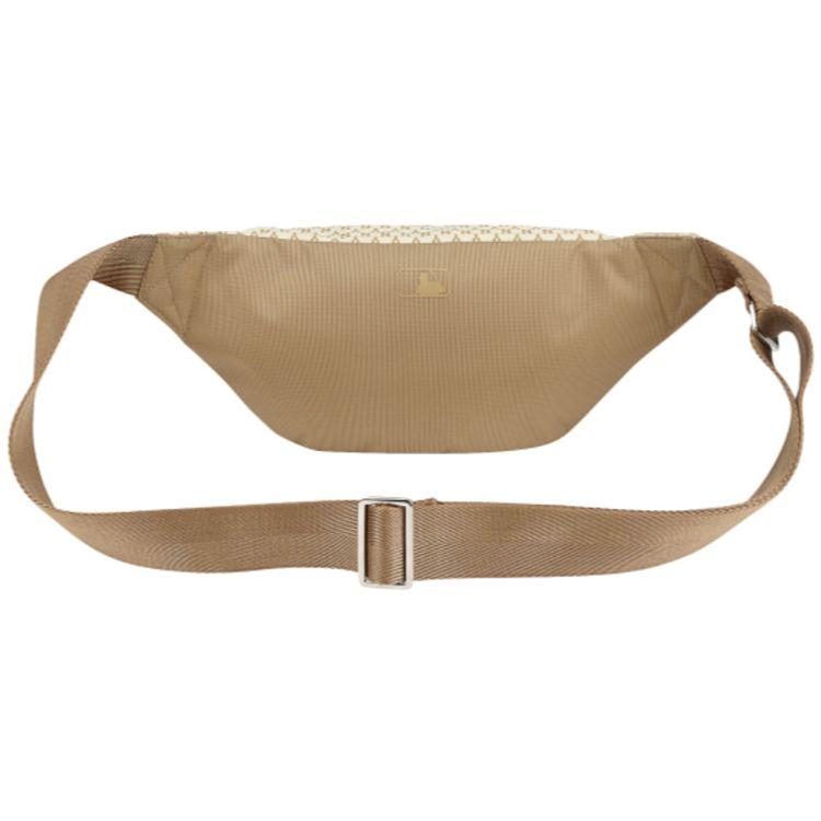 MLB Monogram Series New York Yankees Casual Classic NY Print Waist Bag Unisex Waist Bag Beige 32BGC9941-50B