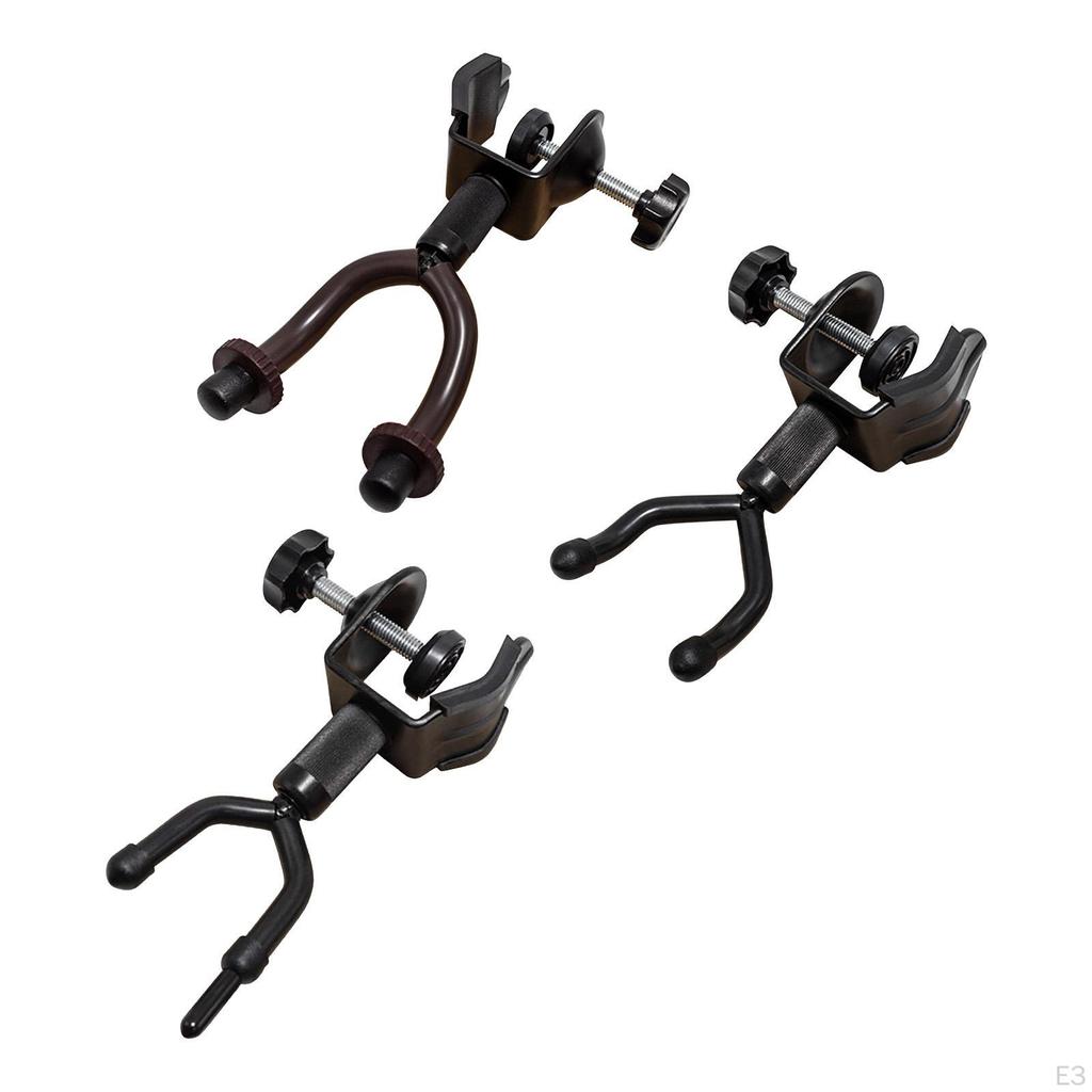 Creative Portable Heavy-Duty Music Instrument Hanger Holder with Hooks, Rack Stand for