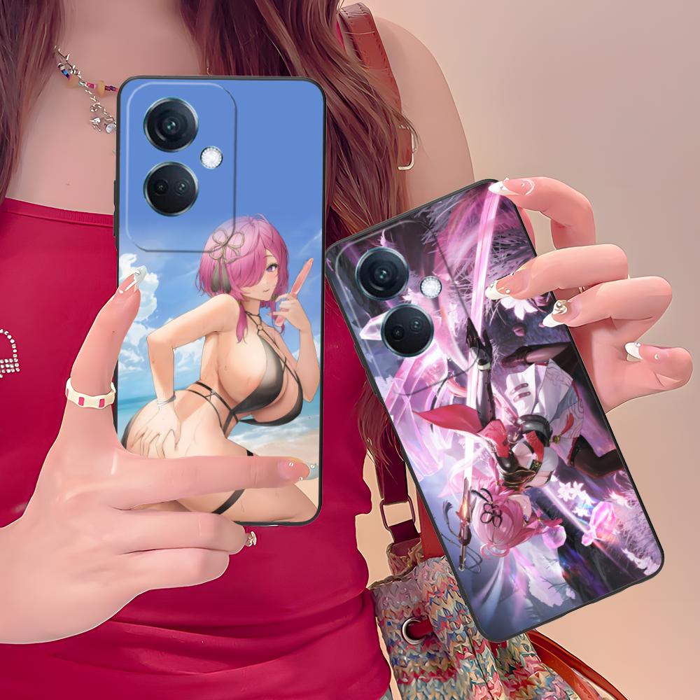 Wuthering Waves Taoqi Mobile Phone Case for OPPO Reno 14 13 12 11 10 9 8 7 6 5 F T Pro 5G Colorful Printing Cover Cover Pretty