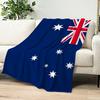 Australian Military Flag Blanket Blanket for Couch Sofa Travel Home Hiking Picni Bed Beding Flannel Blanket Birthday Gift