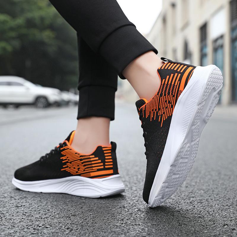 Sneakers Mens All Season Breathable Lightweight Shoes Comfy Anti-Skid Trendy Lace Closure  Walking Hiking Outdoor Sports Shoes