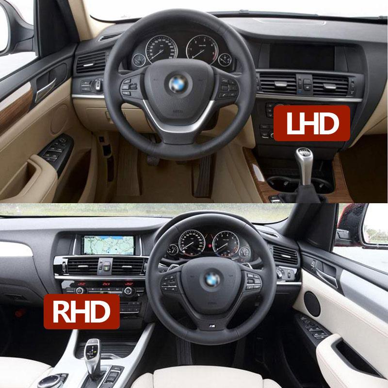 LHD RHD Auto Kohlefaser Innentür Zuziehgriff Armlehnenverkleidung Zierleiste Für BMW X3 X4 F25 F26 2010-2016