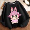 Children's Round-neck Hoodie, Long-sleeved, Fashionable and Loose Coat for Boys and Girls In Spring and Autumn