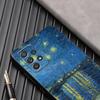 Gemälde Van-Gogh Nachthimmel Handyhülle für Samsung Galaxy A57 A56 A37 A55 A36 A26 A54 A52 A35 A34 A25 A17 A16 A15 A07 Weiche Hülle