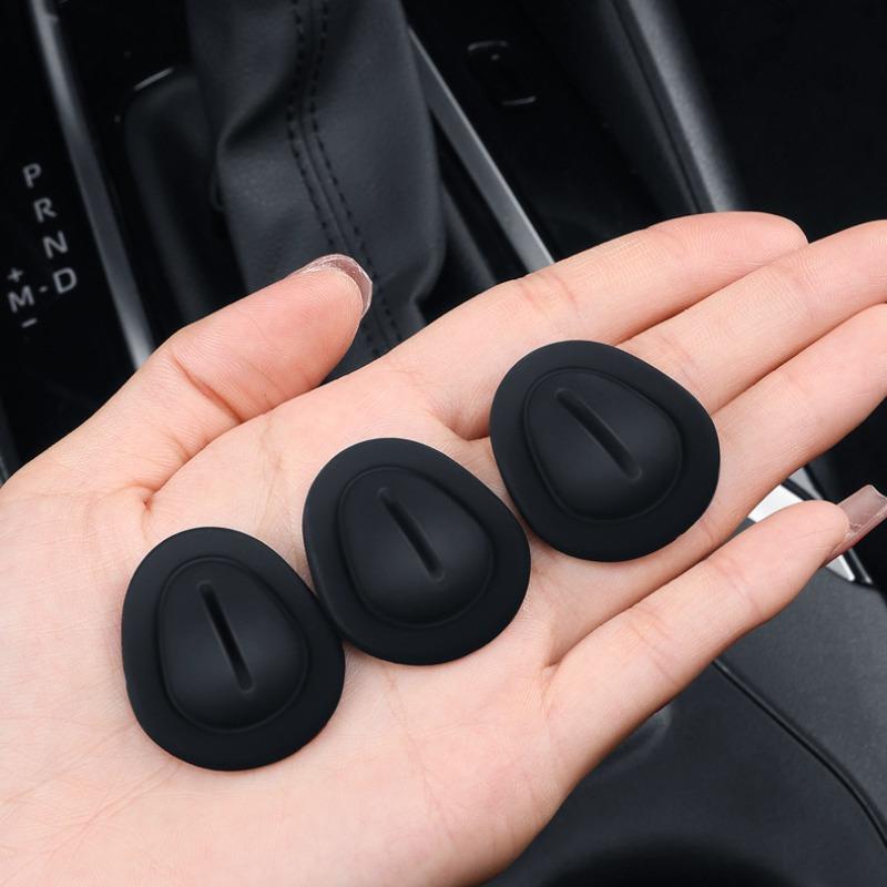 6pcs Car Central Control Water Cup Limiter Non-slip Silicone Auto Fixed Drink Holder for Car Interior Accessories