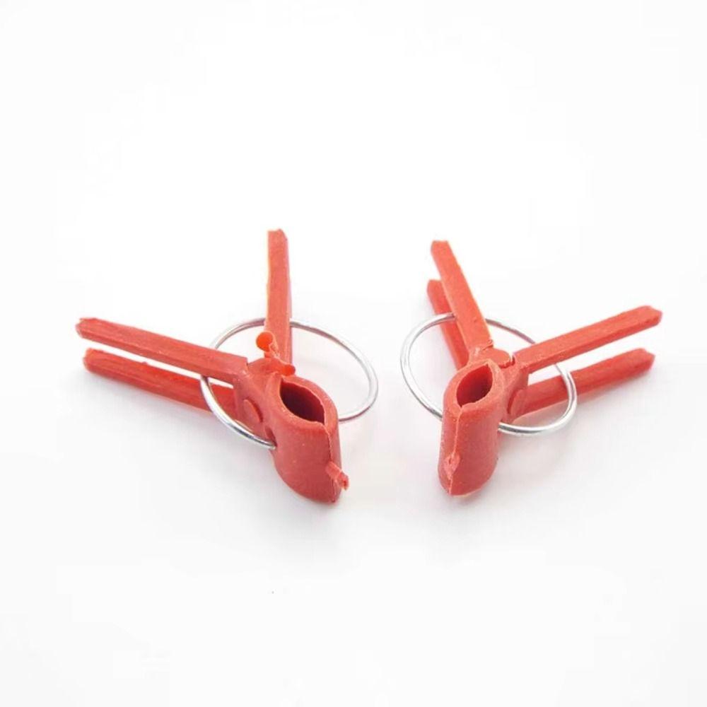 50pcs New Gardening Tool Plant Grafting Clip Plastic Anti-fallClamps Garden Graft Clip Flat Mouth Durable Planting Supplies