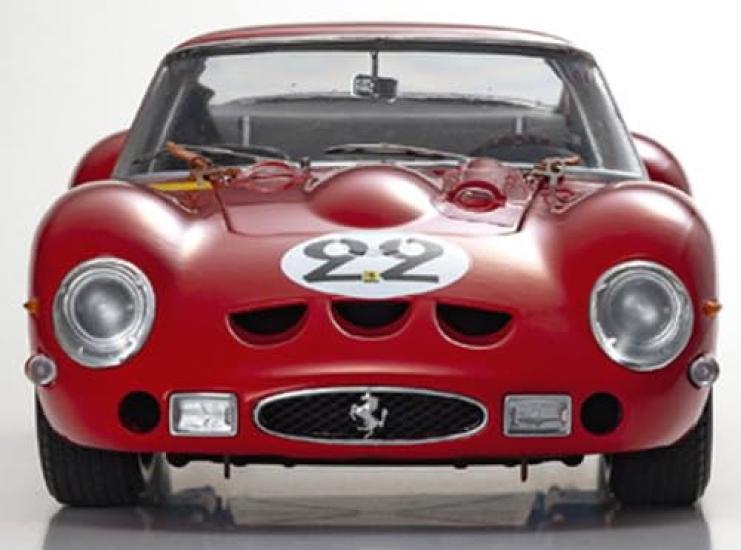 Kyosho Originálne Ferrari 250GTO 1962 LM Dokončený produkt 1/18 #22