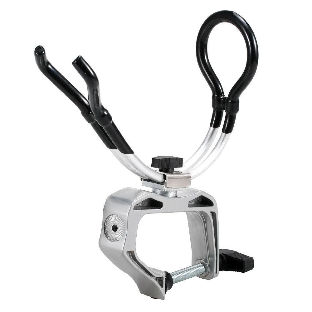 Fishing Rod Holder, Clamp Attachment, Fishing Gear Accessories for Rafts and Boats