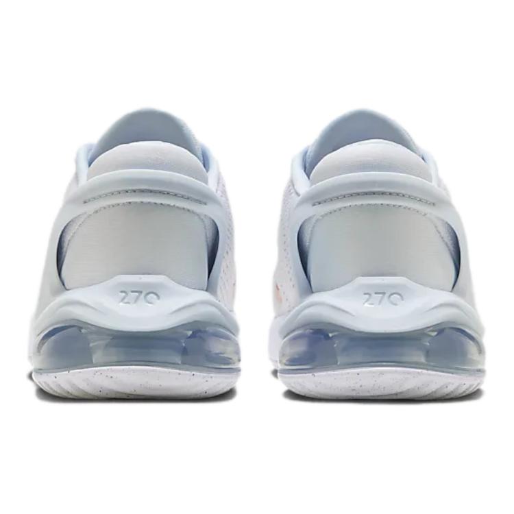 Nike Air Max 270 Cushioning And Breathable Low Top Kids' Running Shoes White Sneakers DV1968-106