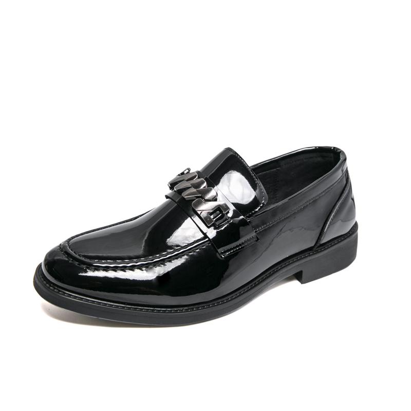 

Новая платформа Мужские зеленые лоферы Слипоны На все случаи жизни Свадебная обувь Лаковая обувь для мужчин Мужские лоферы с острым носком Формальная обувь 46