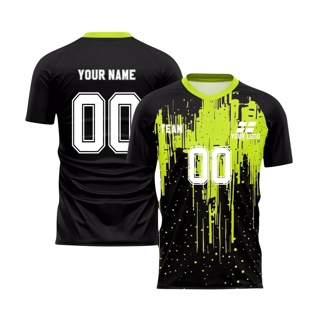 Personalised Tops Shirts Mens Girls With Name Number Custom Football Jerseys For Boys Training Suit