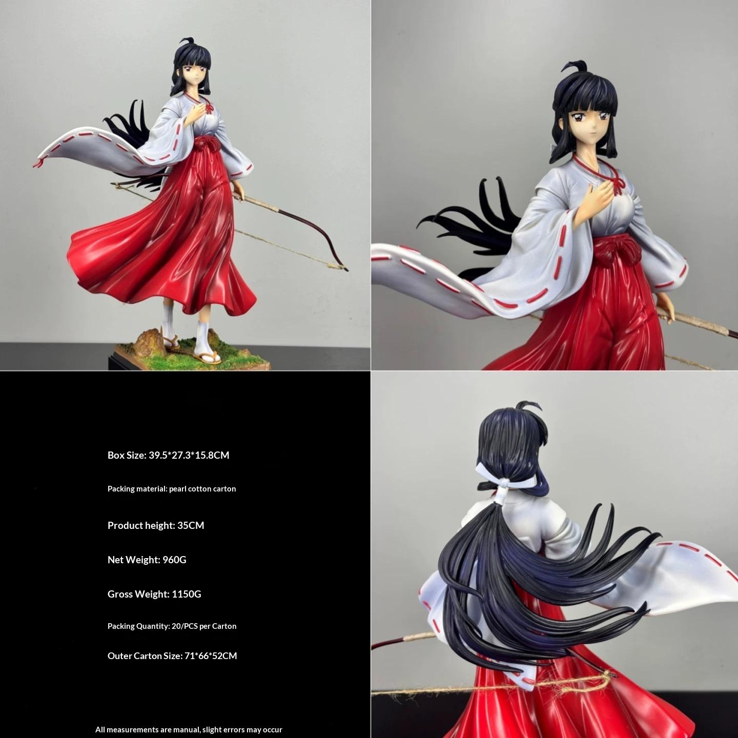 Anime Gk Figure Inuyasha Kikyo Collectible