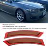 2pcs Plastic Car Front Bumper Reflector Lights Side Marker Lamp Reflective Light Fit for E92 E93 2007 2012