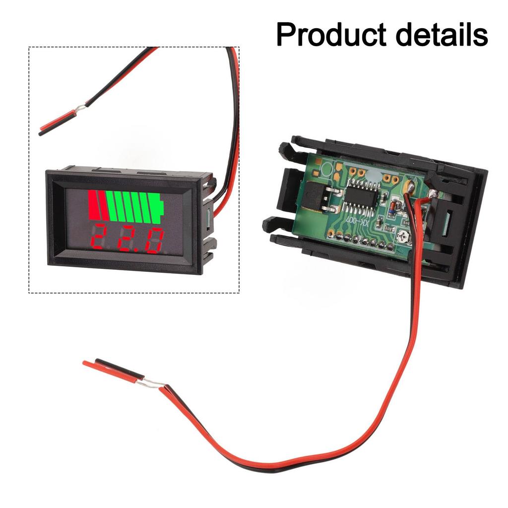 Power Meter Battery Charge Indicator Lithium Battery