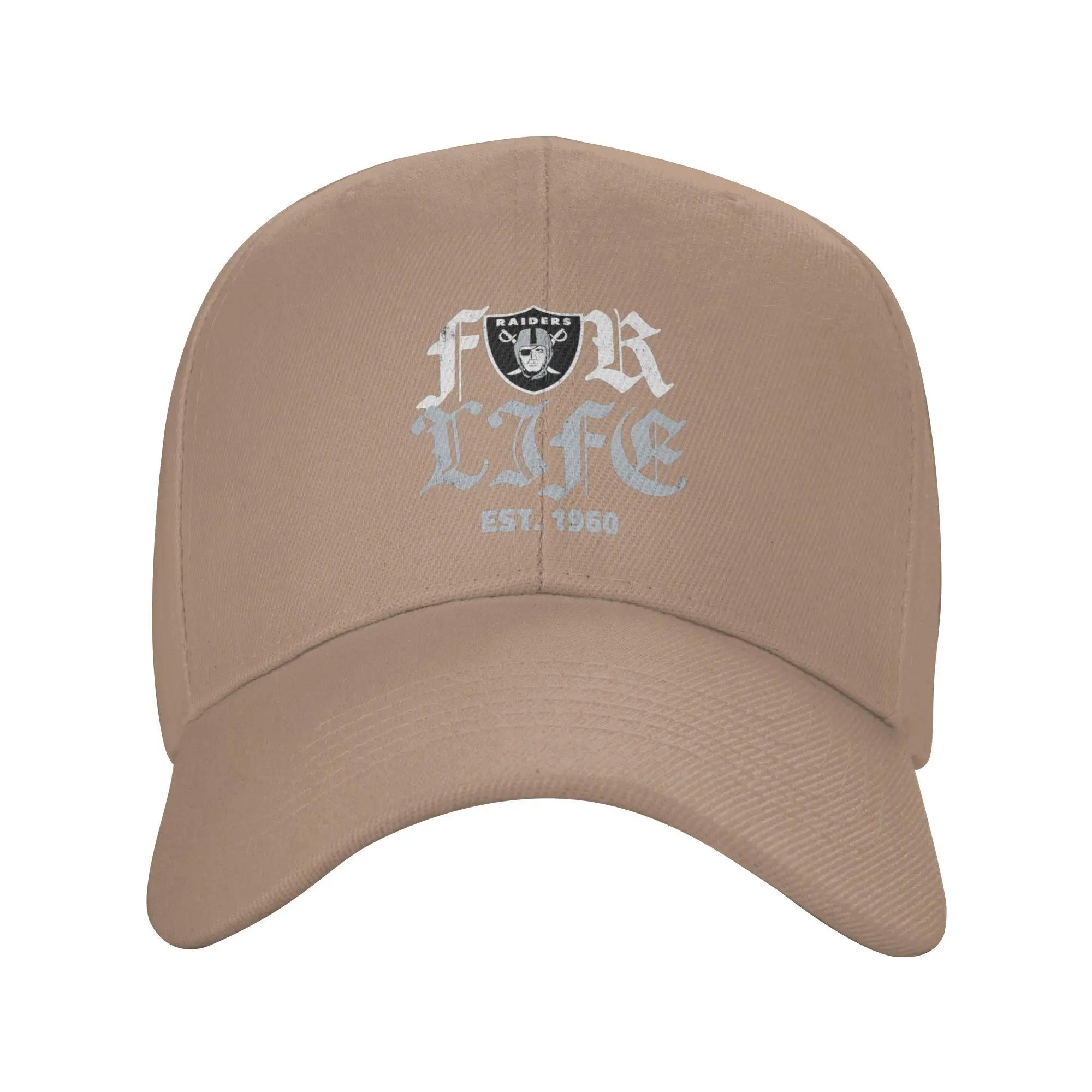 

Unisex Baseball Hats Raiders are for Life Outdoor Streetwear Summer Sports Baseball Caps Hip Hop Cap Casquette Hats One Size