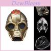 Silver And Copper Biochemical Horror Masks For Halloween Costume Parties And Themed Events