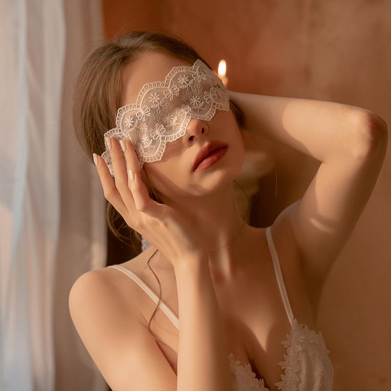High Color Eye Mask Ascetic Lace Sexy Translucent Seductive Blindfold Mystery Erotic Party Masks