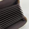 Best-Selling Women's Cowhide Zipper Accordion Card Holder with Multi-Card Slots