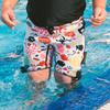 Conni Kids Swim Shorts Sand Waterproof and Sealed Swimwear Kids Swim Shorts Sand Castle "Toggles" (JP100 - Castle) AU2-4,