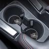 2pcs Car Interior Coasters Water Cup Slots Non-Slip Mat Drink Pads For Honda Civci FIT Jazz Accord Prelude CRV 5th City CRZ HRV