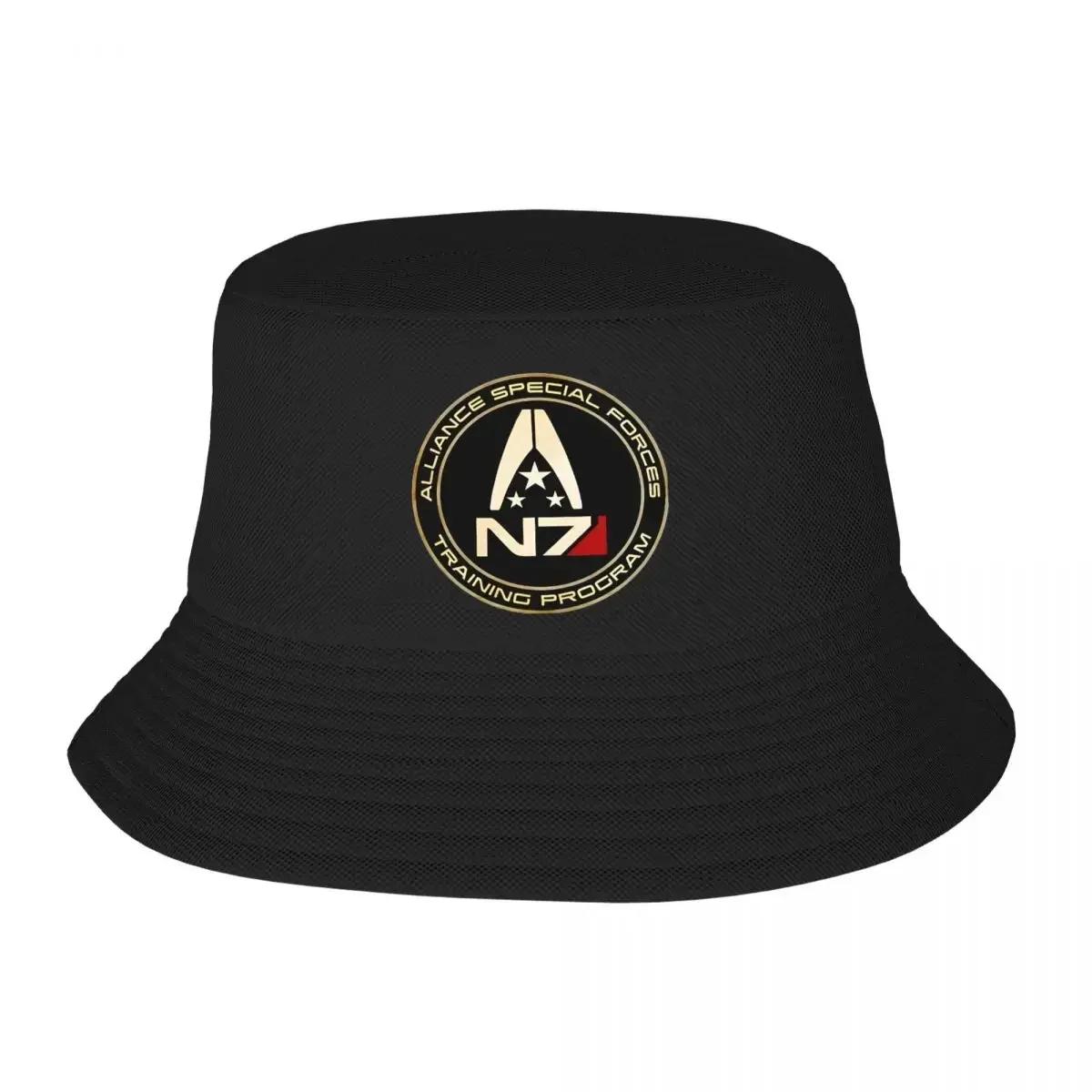 Hot Summer Headwear Mass Effect N Merch Bob Hat Fashion Women Unisex Sun Hat Irish Country Hat Foldable Fishing Cap Camping One Size