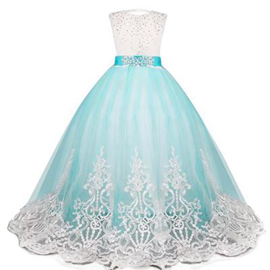 Chicas Vestido de fiesta de noche Chicas Vestidos de cuentas hechos a mano  Elegantes Princesa Chicas Disfraz de boda comprar a buen precio — entrega  gratuita, reseñas reales con fotos — Joom