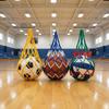Borsa da calcio in nylon con rete Bold Storage Single Ball Carry Attrezzatura portatile Sport all'aria aperta Calcio Basket Pallavolo