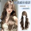 Wig Wig Femininity Milk Tea Grey Brown Big Waves Daily Atmosphere Long Roll
