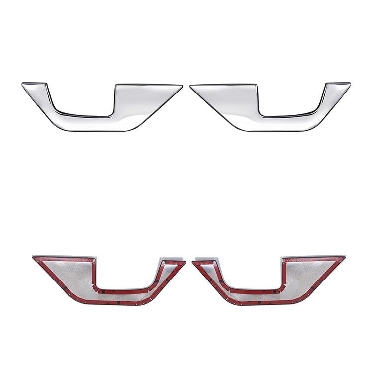 Applicable19-22MitsubishiDelica D5Inner Handle Inner Door Handle Bowl Stainless Steel Sequins Change Decorative