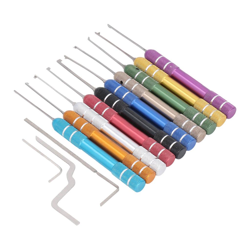 10PCS Tap Extractors with 3 Auxiliary Wrench Stainless Steel Stripped Broken Tap Remover Tool Kit