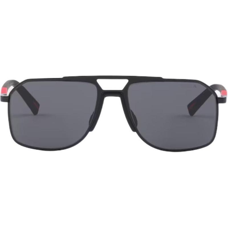 Prada Linea Rossa Logo Metal Aviator