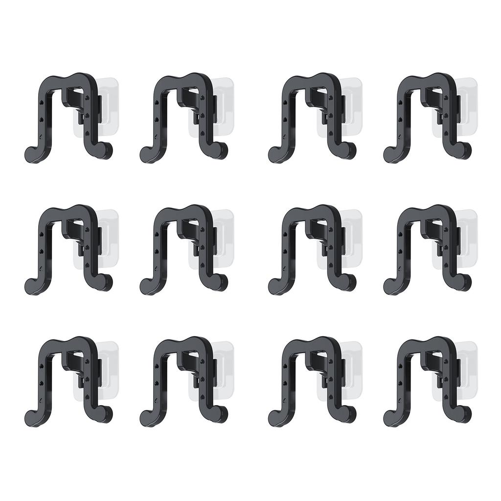 12pcs Slipper Rack Wall Mounted Shoe Storage Organizer Bathroom Slippers Drying Rack Drain Shelf Punchfree Stand Hanger